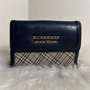 💯Authentic Burberry Blue Label Short Wallet 🍀
